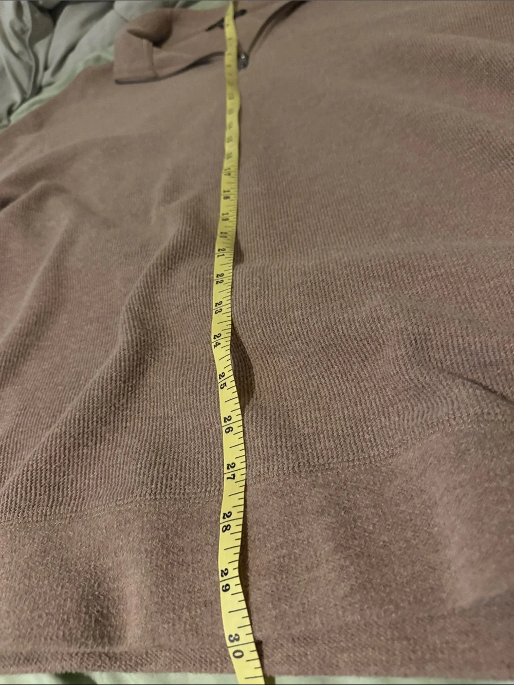 Banana Republic Men's Half-Zip Sweater in Taupe